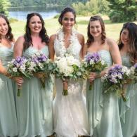 Flowers for the entire bridal party.