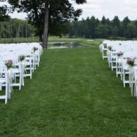 Chair flowers